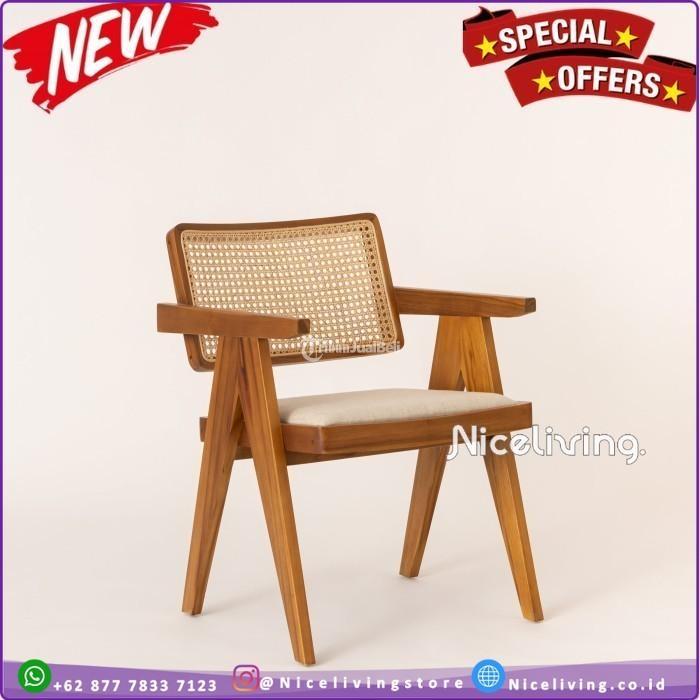 Kursi Cafe Jati Rotan Kursi Makan Jati Rotan Kursi Resto Jati Rotan - Tangerang Banten