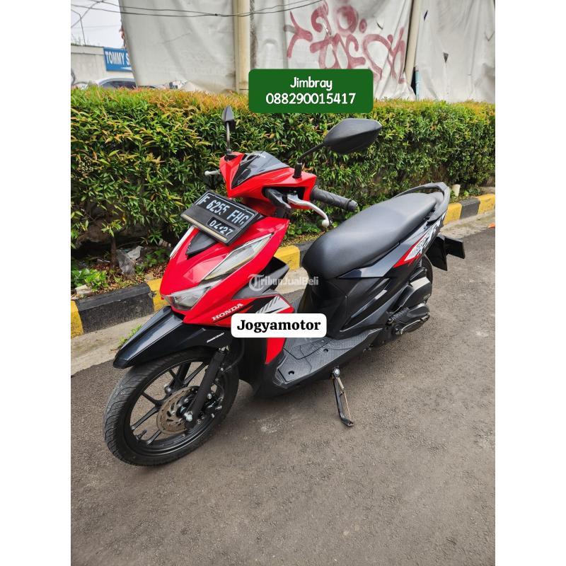 Motor Honda Beat FI Sporty CBS 2022 Merah Bekas - Tangerang Selatan Banten