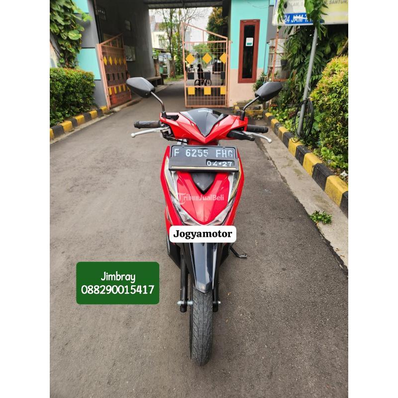 Motor Honda Beat FI Sporty CBS 2022 Merah Bekas - Tangerang Selatan Banten
