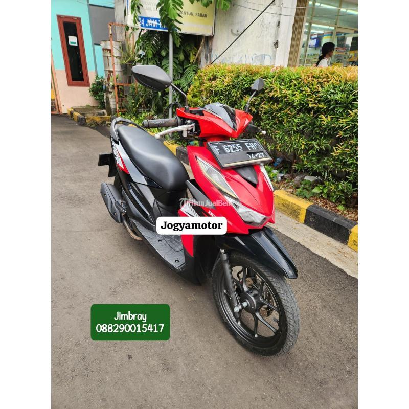 Motor Honda Beat FI Sporty CBS 2022 Merah Bekas - Tangerang Selatan Banten
