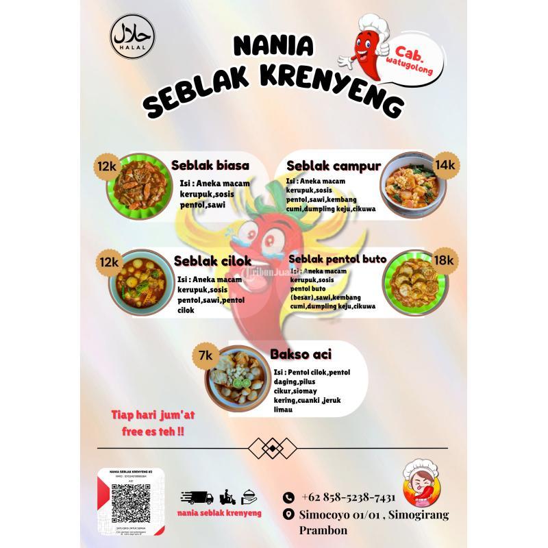Nania Seblak Krenyeng - Sidoarjo Jawa Timur