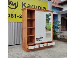 Produsen Lemari Pakaian Kayu Pintu Geser - Jogja
