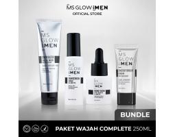 Ms Glow For Men Original Paket Perawatan Wajah Pria Complete - Surabaya Jawa Timur
