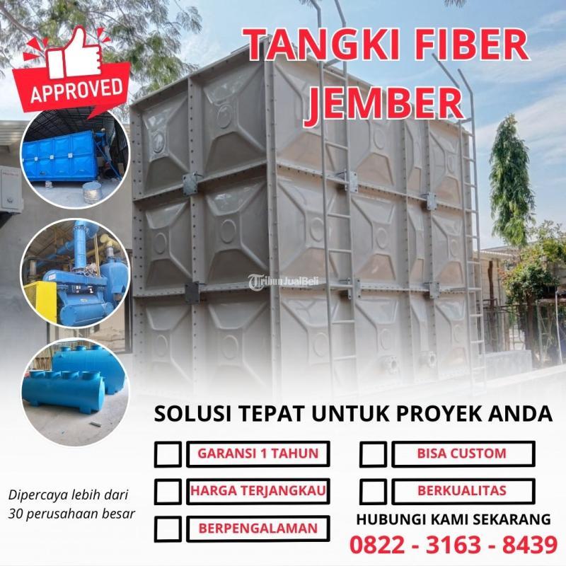 Custom Tangki Fiber Industri - Jember Jawa Timur