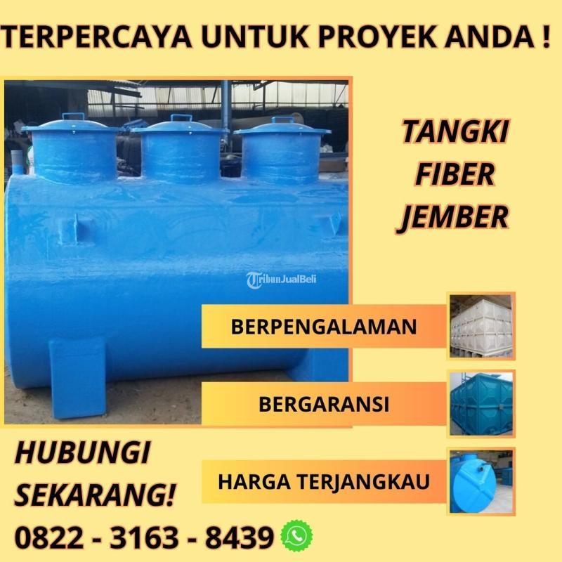 Custom Tangki Fiber Industri - Jember Jawa Timur