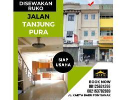 Disewakan Ruko Luas 273 m2 Baru di Jalan Tanjung Pura - Pontianak Kalimantan Barat