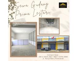 Gudang Super Luas Parkir Kontainer 40 Feet Prima Lestari Pontianak Tenggara - Pontianak Kalimantan Barat