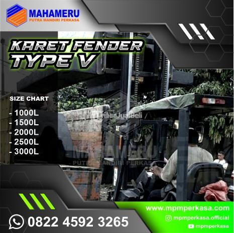 Karet Fender Tipe V Bollard Pelabuhan - Kelupauan Selayar Sulawesi Selatan