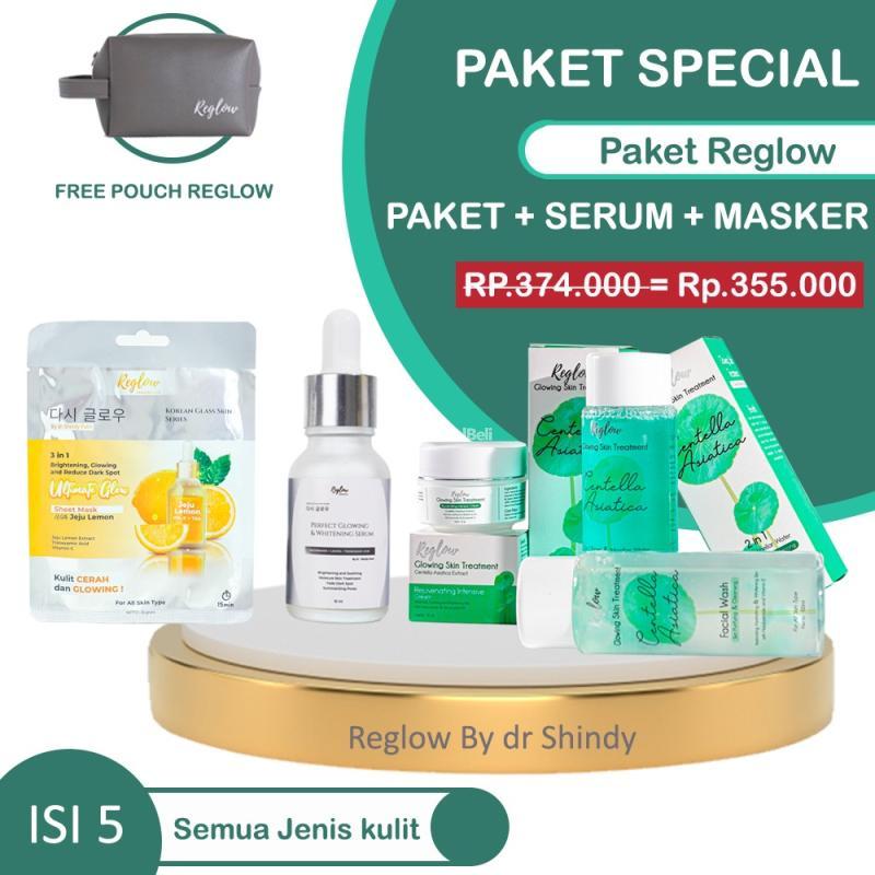 Reglow Skincare by Dr. Shindy Paket Lengkap - Surabaya Jawa Timur
