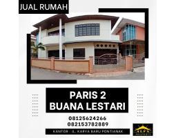 Dijual Rumah Paris 2 Buana Lestari LT342 LB396 5KT 4KM SHM - Kota Pontianak Kalimantan Barat