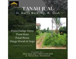 Jual Tanah Karya Baru Timur 12x36meter Dkt Sekolah Pontianak Selatan - Pontianak Kalimantan Barat