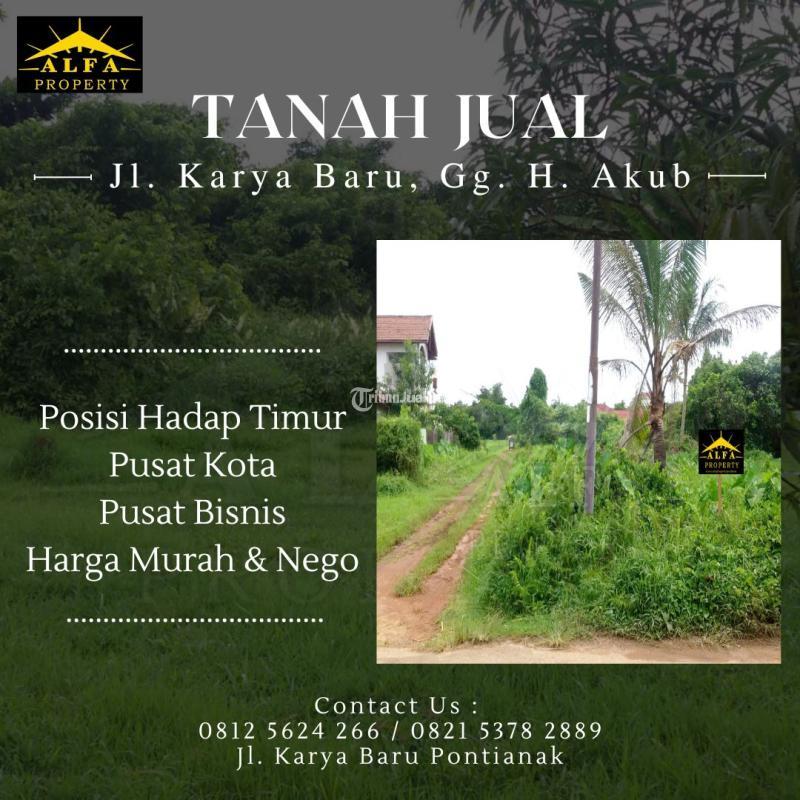 Jual Tanah Karya Baru Timur 12x36meter Dkt Sekolah Pontianak Selatan - Pontianak Kalimantan Barat