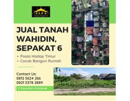 Jual Tanah Sepakat 6 Lebar 18x20meter Hadap Timur - Pontianak Kota Kalimantan Barat