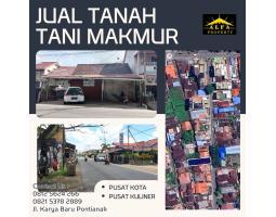 Jual Tanah Tani Makmur 10x36 Bangun 2 Ruko Pontianak Selatan - Pontianak Kalimantan Barat