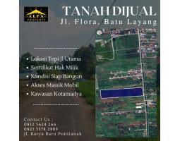 Jual Tanah Murah 2,6 Hektar Batu Layang Siantan Pontianak Utara - Pontianak Kalimantan Barat