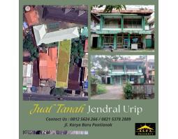 Jual Tanah 653m2 Pusat Kota Jend Urip - Pontianak Kota Kalimantan Barat