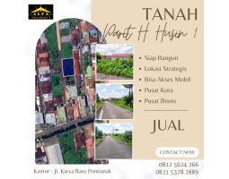 Jual Tanah 600 m2 Bangun Rumah, Mess, Kost Paris 1 Pontianak Tenggara - Pontianak Kalimantan Barat