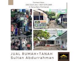 Jual Tanah Strategis Luas 520m SHM Jalan Sultan Abdurrahman - Pontianak Kota Kalimantan Barat