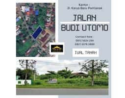 Jual Tanah Harga Murah Luas 915m SHM Budi Utomo Pontianak Utara - Pontianak Kalimantan Barat