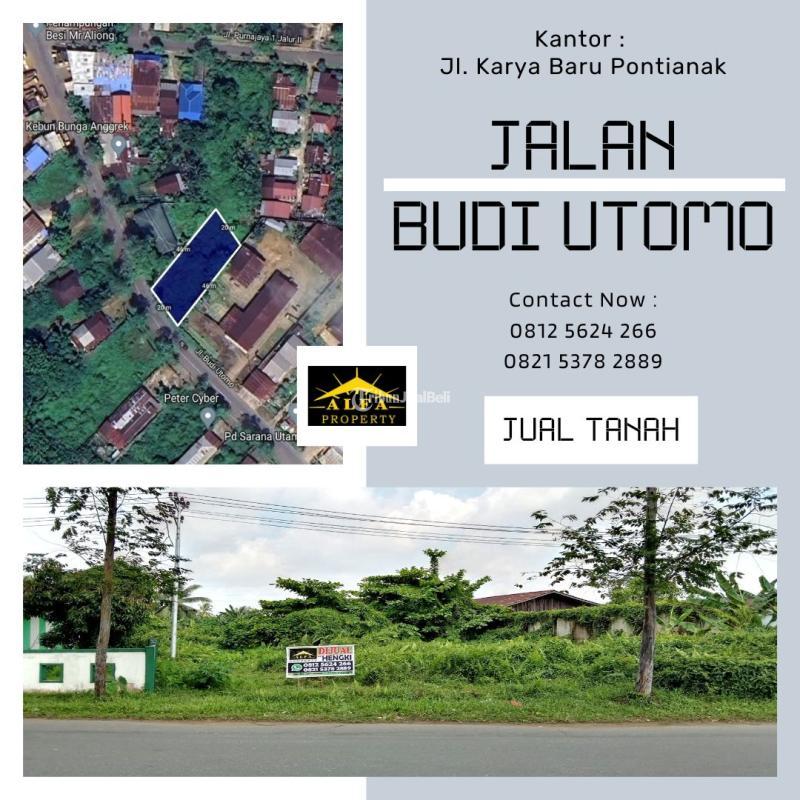 Jual Tanah Harga Murah Luas 915m SHM Budi Utomo Pontianak Utara - Pontianak Kalimantan Barat
