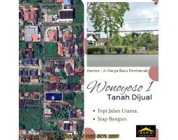 Jual Tanah Strategis Siap Bangun Luas 656m SHM Wonoyoso Pontianak Selatan - Pontianak Kalimantan Barat
