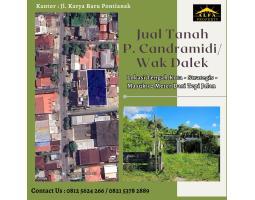 Jual Tanah Strategis Tengah Kota Luas 780m SHM Jl Putri Candra Midi Wak Dalek - Pontianak Kota Kalimantan Barat