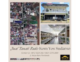 Jual Tanah Luas dan Ruko Luas 2600m SHM Dekat Pelabuhan Kom Yos Sudarso Pontianak Barat - Pontianak Kalimantan Barat