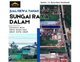 Jual Tanah dan Gudang Luas 2600m SHM Tepi Jalan Sungai Raya Dalam Pontianak Tenggara - Pontianak Kalimantan Barat