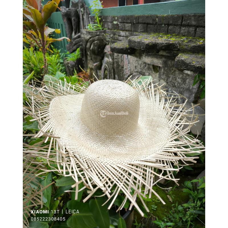 Topi Pandan Hat Pandan Beach Hat Bali Hat - Jakarta Utara