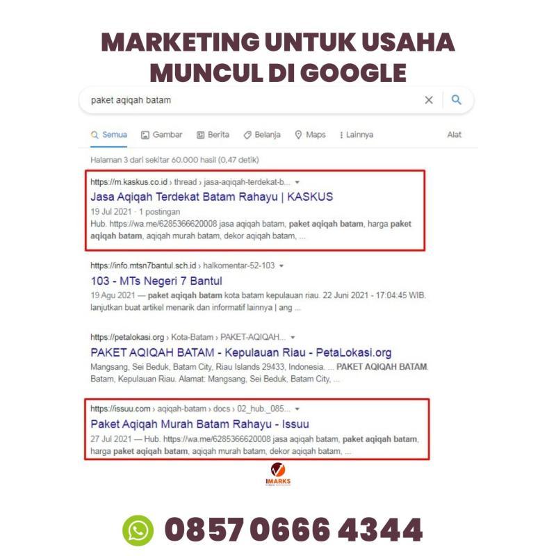 Jasa Marketing Untuk Usaha Wisata Glamping Muncul di Google - Malang Kota Jawa Timur