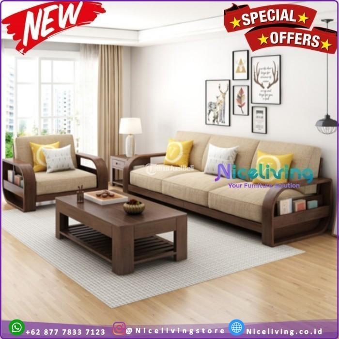 Kursi Tamu Kayu Jati Terbaru Kursi Tamu Dudukan Busa Tebal Terbaik - Tangerang Kota Banten