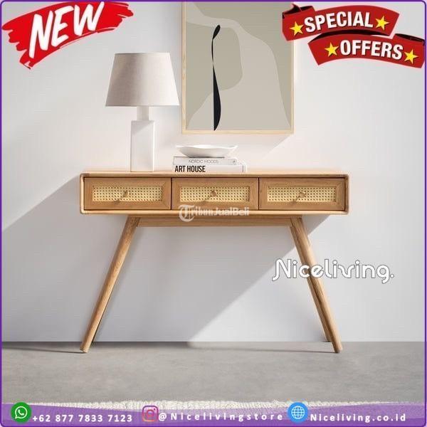 Meja Konsul Jati Konsul Laci Modern - Jakarta Selatan