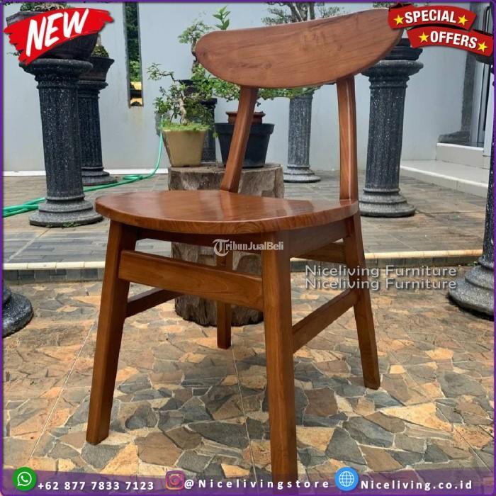 Kursi Cafe Kayu Jati Grade A Non Finishig - Jakarta Selatan