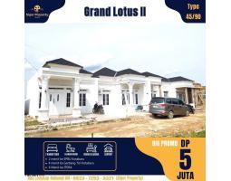 Jual Rumah Perumahan Komersil LT90 LB45 SHM 2KT 1KM DP Hanya 5 Juta - Lampung Selatan