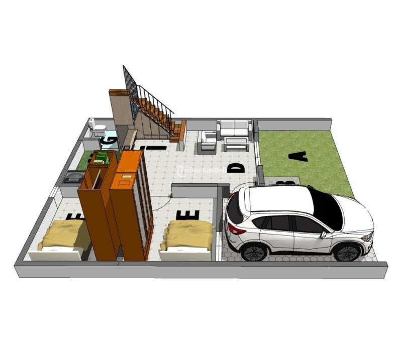 Jual Rumah Murah 2 Lantai LT60 LB45 SHM 3KT 1KM Di Cinunuk Bandung Timur - Bandung Kota Jawa Barat