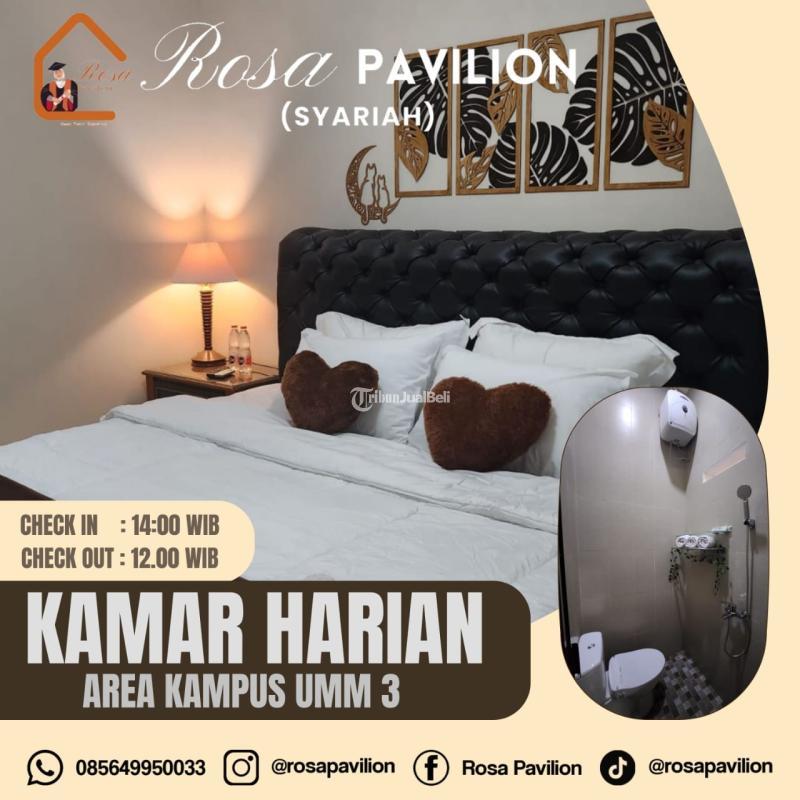 Disewakan Kamar Harian Syariah Umum Belakang UMM 3 - Malang Jawa Timur
