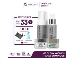 Ms Glow Paket Luminous Perawatan Wajah Wanita Mencerahkan Kulit - Surabaya Jawa Timur
