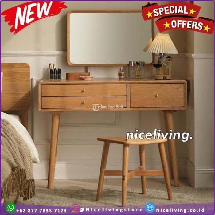 Meja Rias Retro Kayu Jati Terbaru Meja Rias Kayu Jati Meja Rias Jati - Jakarta Selatan