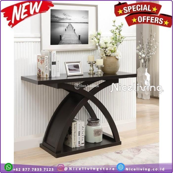 Meja Konsul Terbaru Kayu Jati Meja Konsul Minimalis Kayu Jati - Jakarta Selatan