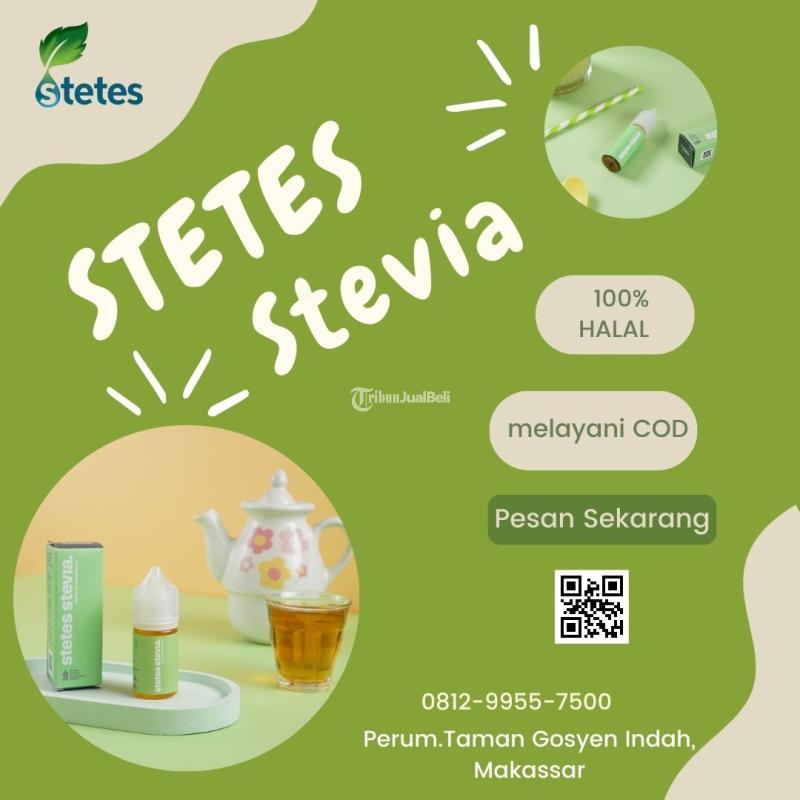 Agen Resmi Stetes Stevia Termurah Kesehatan Konawe 5ml - Makassar Sulawesi Selatan