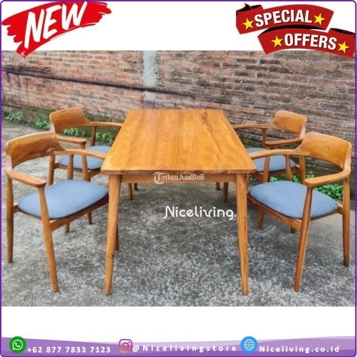 Set Meja Makan Kursi Heroshima Furniture Jepara - Tangerang Kota Banten