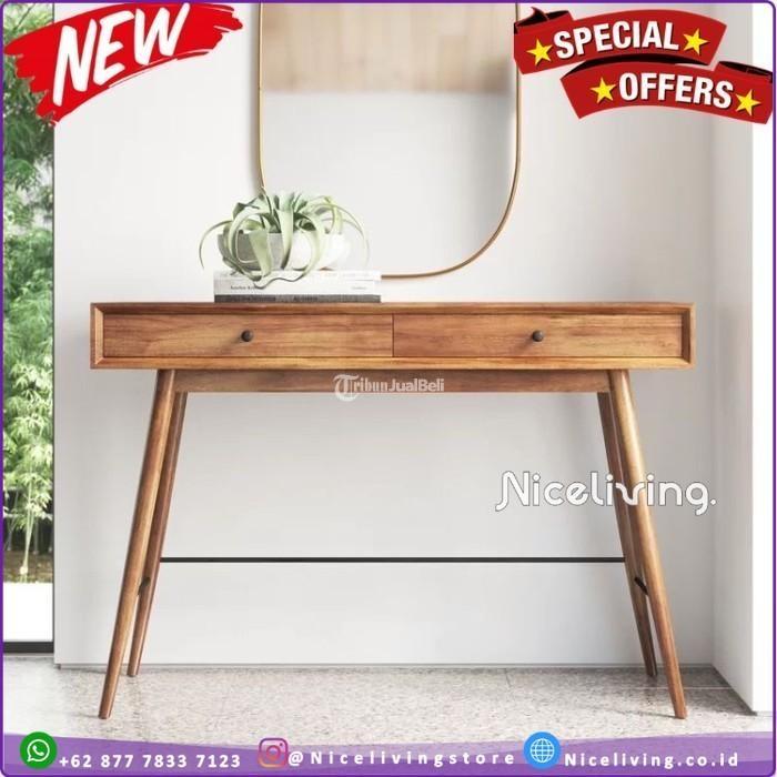 Meja Konsul Laci Minimalis Furniture Jepara - Tangerang Kota Banten