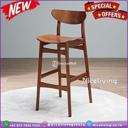 Kursi Bar Cafe Kayu Furniture Jepara - Tangerang Kota Banten