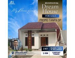 Dijual Rumah Subsidi Pringsewu Dekat RSUD LT72 LB36 2KT 1KM Legalitas SHM - Pringsewu Lampung 