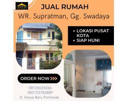 Dijual Rumah WR Supratman Gg. Swadaya LT219 LB290 5KT 3KM SHM - Pontianak Kalimantan Barat 