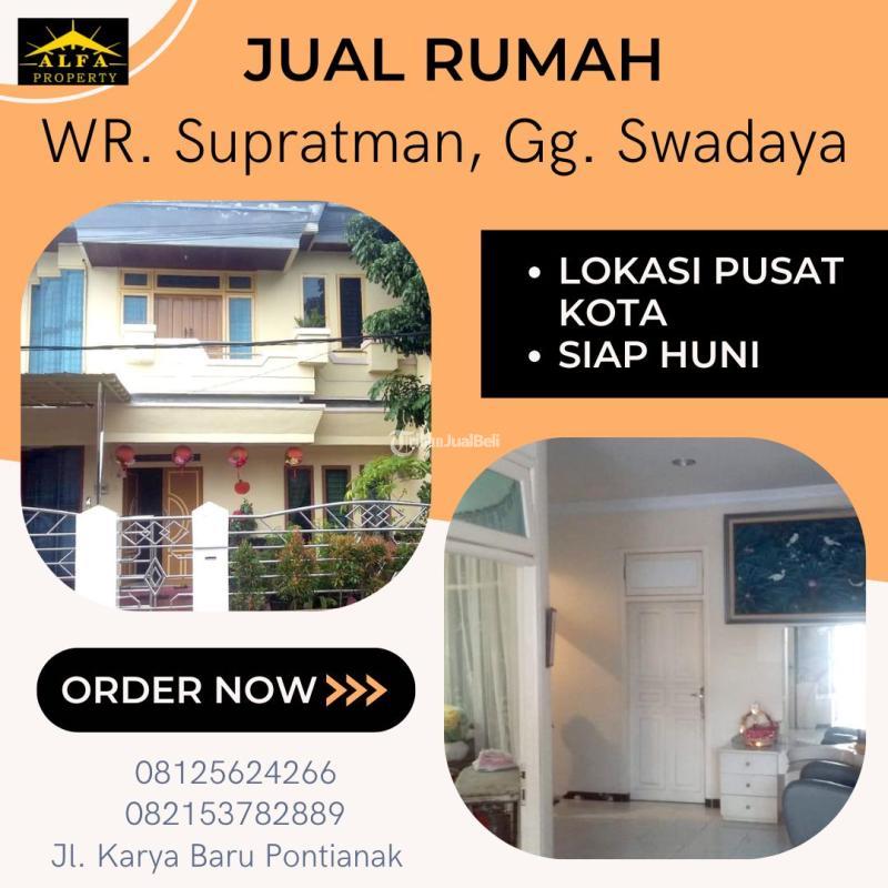 Dijual Rumah WR Supratman Gg. Swadaya LT219 LB290 5KT 3KM SHM - Pontianak Kalimantan Barat