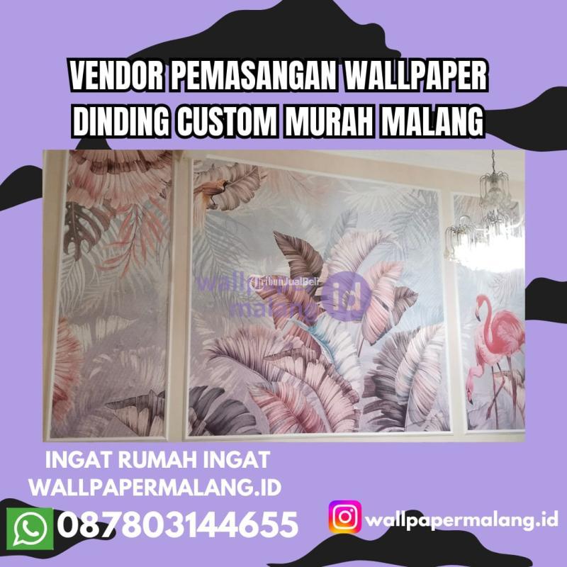 Vendor Pemasangan Wallpaper Dinding Custom Murah - Malang Kota Jawa Timur