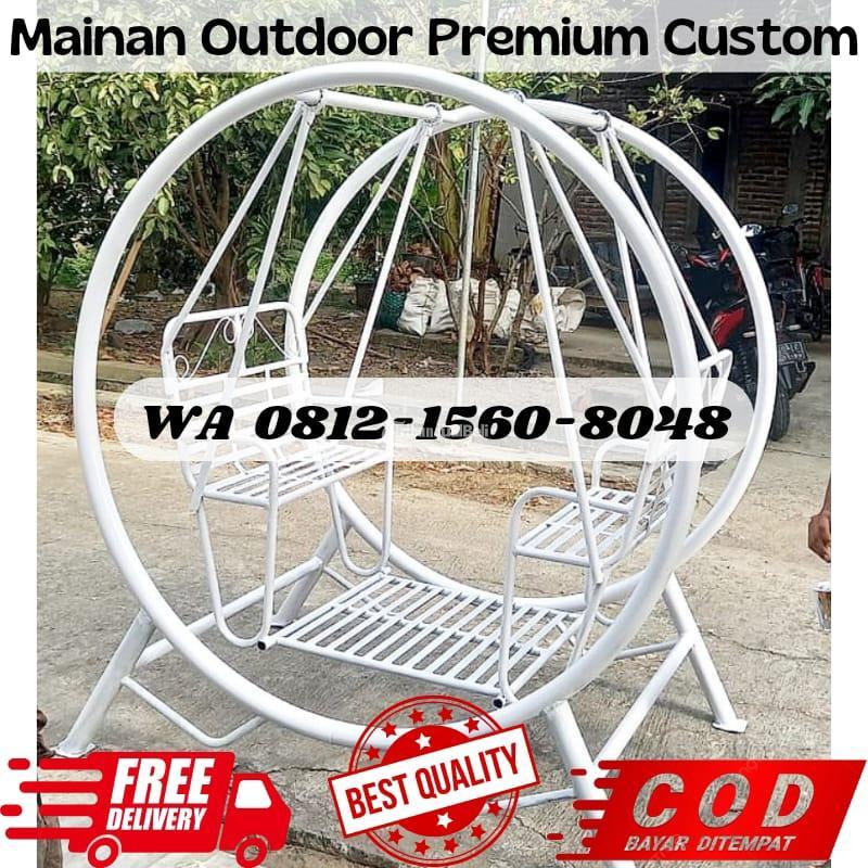Free Ongkir Ayunan Besi Bulat Dan Mainan Outdoor Tk di Carita - Pandeglang Banten