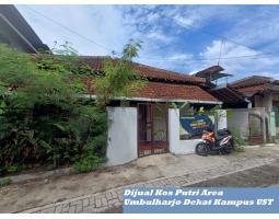 Dijual Kos Putri Baru Luas Isi 8KT 4KM Area Umbulharjo Dekat Kampus UST - Yogyakarta