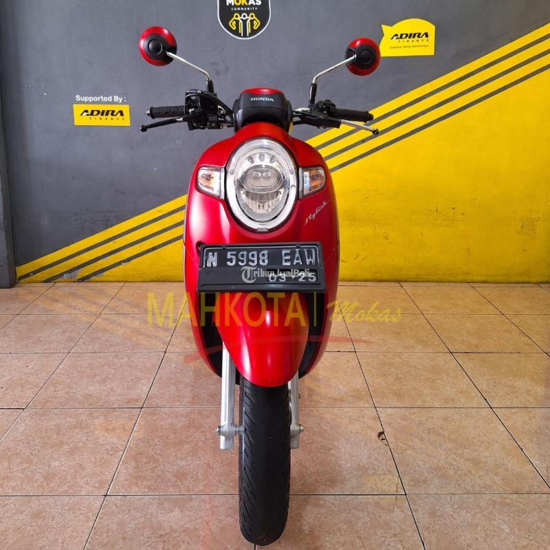 Motor Honda Scoopy Bekas Tahun 2020 Warna Merah - Malang Jawa Timur 
